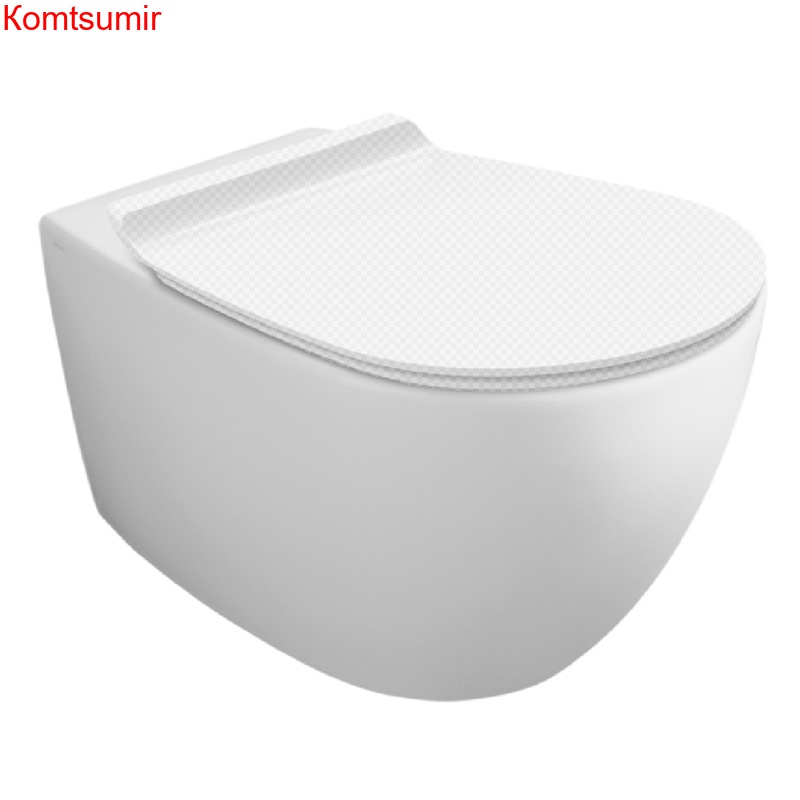 Унитаз подвесной Simas Vignoni "Rimless" 365х560х340 безободковый, с креплением F85, белый (VI18bi)