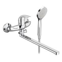 Damixa 319500001 Eclipse, смеситель для ванны и душа с универсальным изливом и душевым комплектом, хром