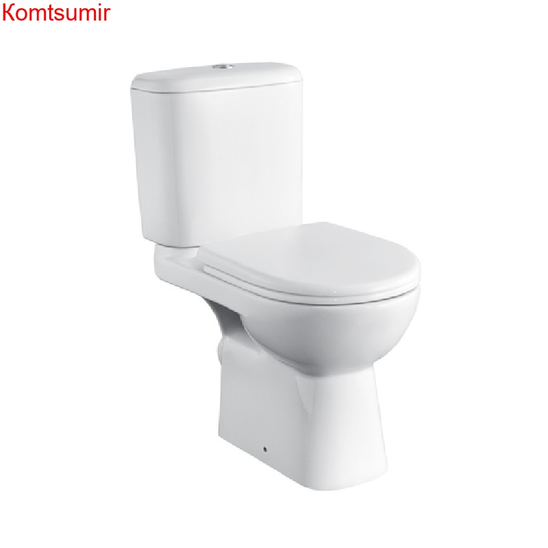 Унитаз-компакт Roca ACCESS, горизонтальный выпуск, c сиденьем микролифт