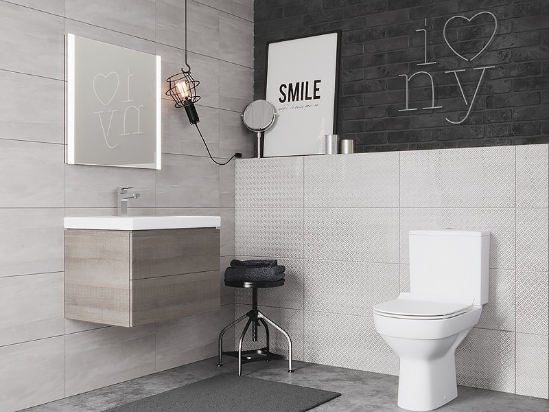 Унитаз-компакт Cersanit City New Clean On 011 безободковый