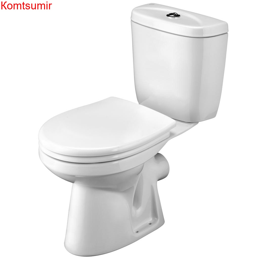 Унитаз-компакт Santek ENJOY горизонтальный выпуск с сидентем полипропилен , белый (WQ7F66610001911)