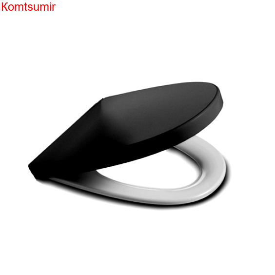 Крышка-сиденье Roca VICTORIA NORD микролифт, черная крышка (Z.RU93.0.262.7)