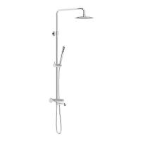 Damixa 936810000 Scandinavian Pure душевая система с ванно  душевым ТМС смесителем, хром