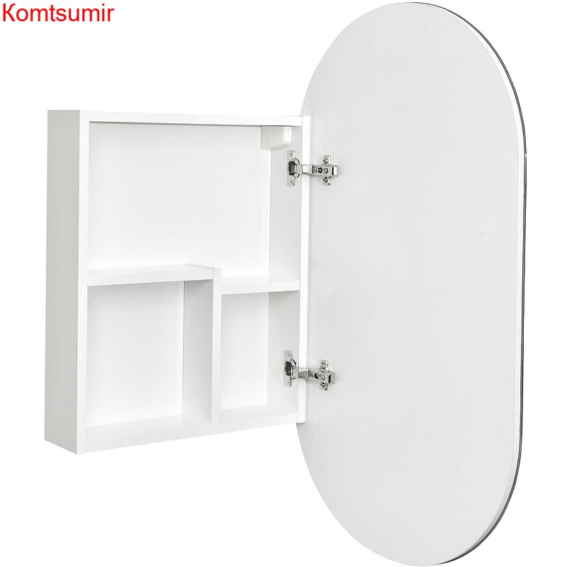 Зеркало-шкаф AQUATON Оливия 50 R правый, белый (1A254502OL010)