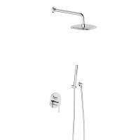 Damixa 936520000 Scandinavian Pure встраиваемая душевая система со смесителем для душа, хром