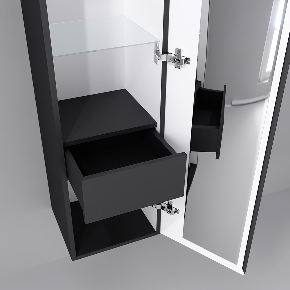 Пенал Strong, подвесной антрацит Пенал Strong, подвесной антрацит