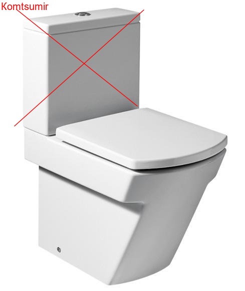 Крышка-сиденье к напольному унитазу Roca HALL. микролифт (7.8016.2.200.4)