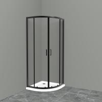 Душевой уголок BelBagno UNO-195-R-2-100-C-NERO Душевой уголок BelBagno UNO-195-R-2-100-C-NERO