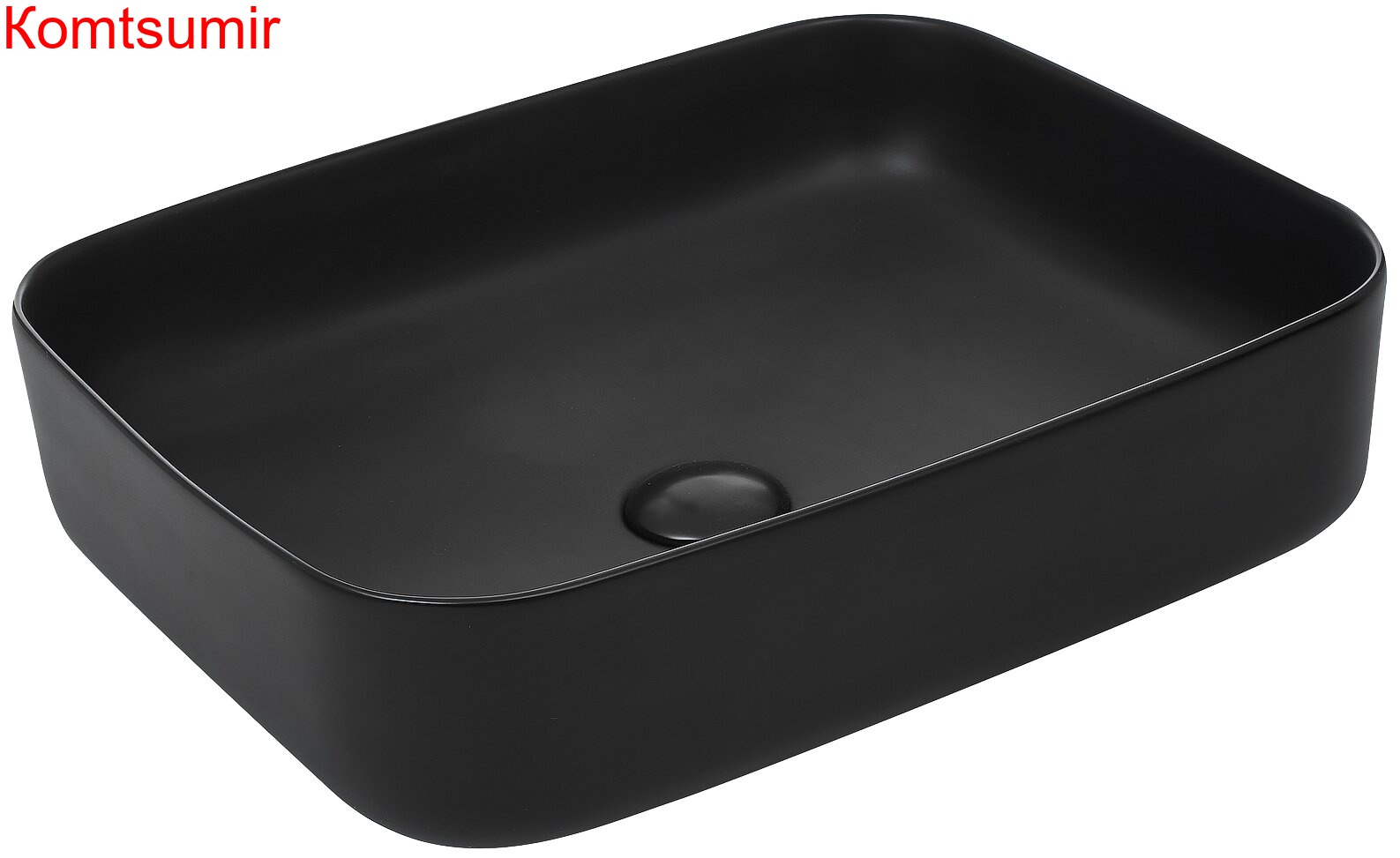 Раковина Azario 500x420x160 накладная, черная матовая (AZ-2195-MB)