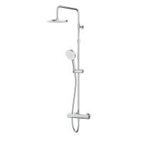AM.PM F0785A400  X-Joy, душ.система:  см-ль д/душа с ТМС, душ.штанга,верхний душ 220мм, ручн душ, хром