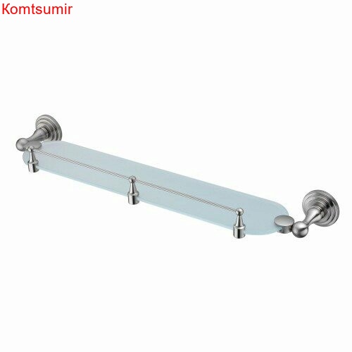 WasserKRAFT Ammer K-7044 (ранее К-7024) Полка стеклянная с бортиком