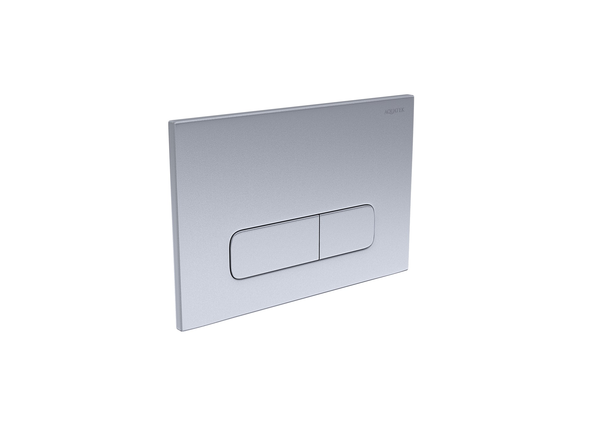 Панель смыва Aquatek Хром матовая (клавиши прямоугольные) KDI-0000014