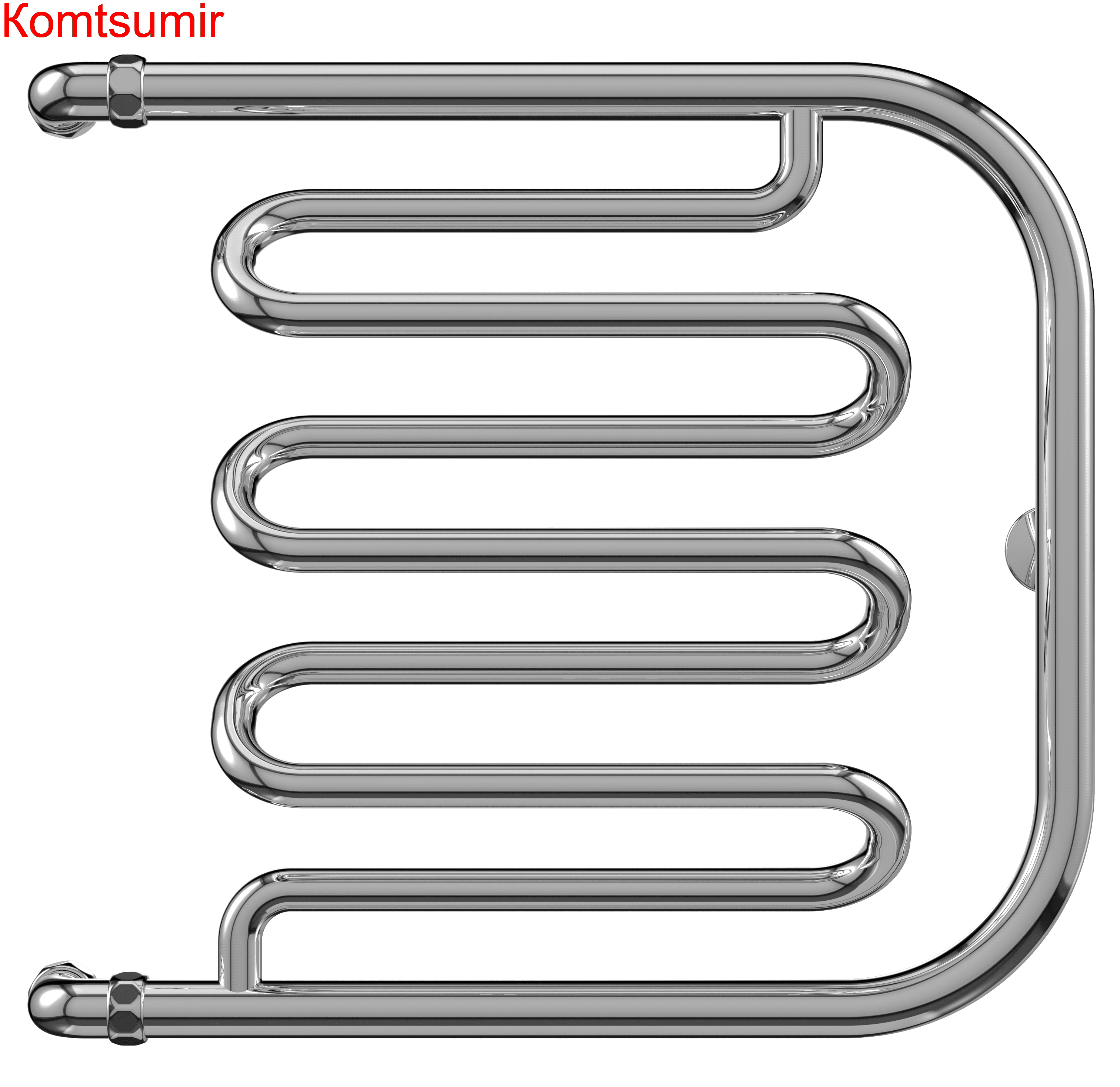 Фокстрот-Лиана AISI 500х700 Полотенцесушитель  TERMINUS
