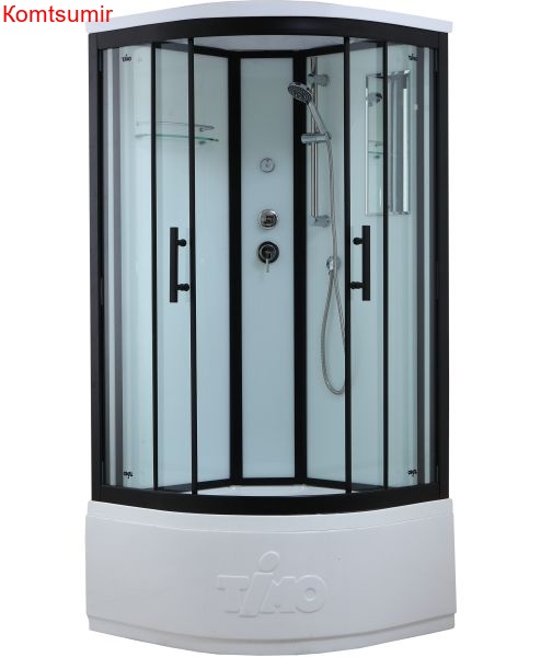 Timo Standart T-6690 Black душевая кабина (90*90*220), шт Timo Standart T-6690 Black душевая кабина (90*90*220), шт