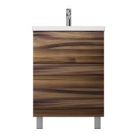 M90FSX0602HF Gem, База под раковину, напольная, 60 см, 2 ящика, цвет: орех