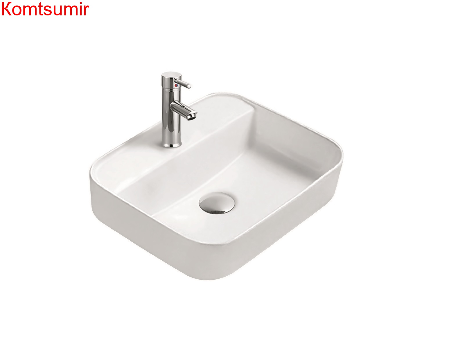 Раковина накладная для установки на столешницу AQUATEK ВЕГА AQ5506-00, 500*395*140 мм, с отверстием под смеситель Раковина накладная для установки на столешницу AQUATEK ВЕГА AQ5506-00, 500*395*140 мм, с отверстием под смеситель