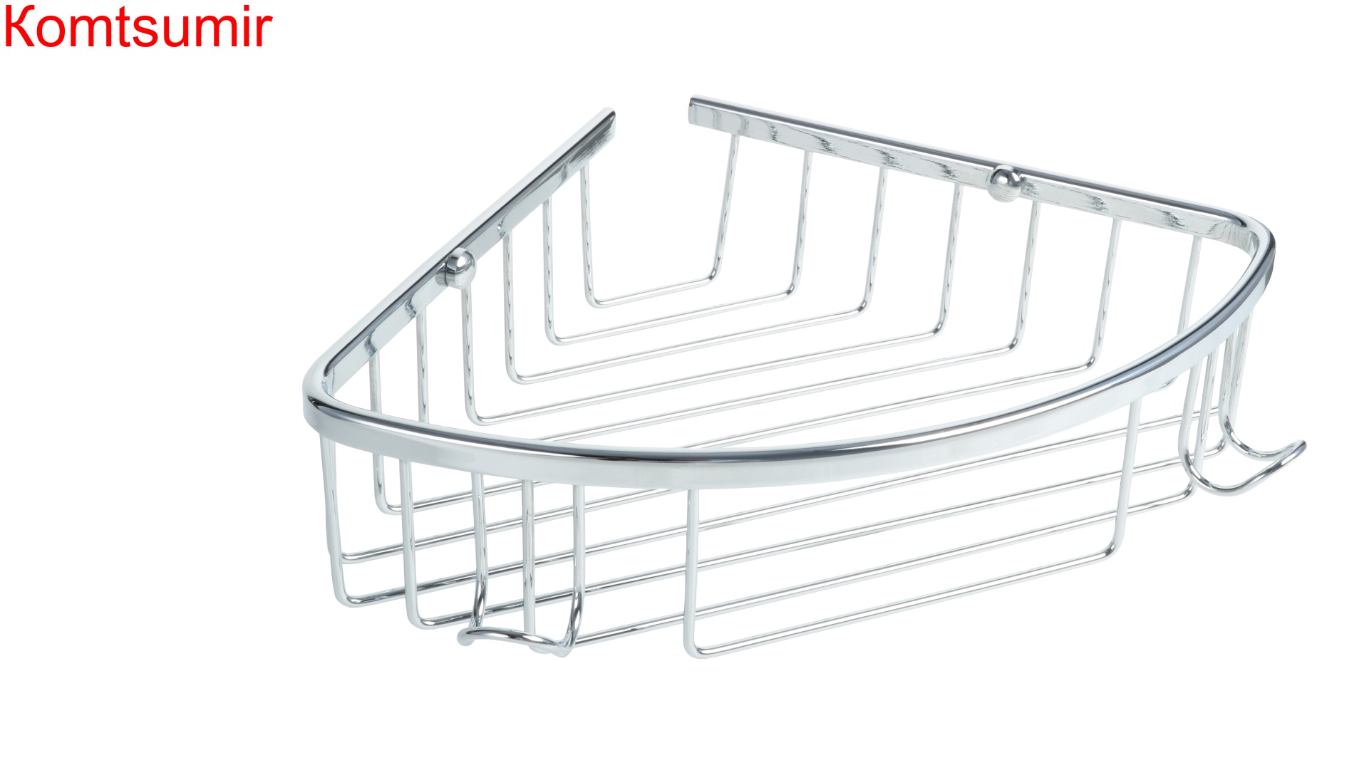 Полка угловая одноэтажная Fixsen Hotel хром, FX-31051-1