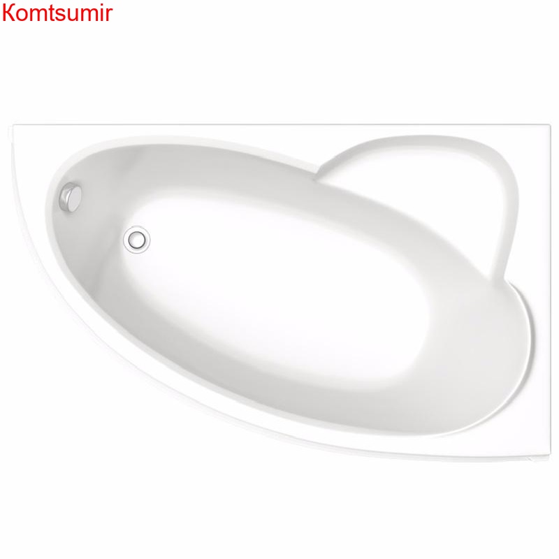 Ванна из искусственного камня Сastone Диана L/R 159x98 Ванна из искусственного камня Сastone Диана L/R 159x98