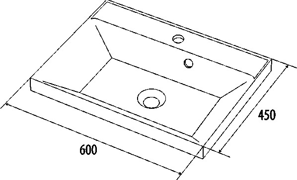 Мебельная раковина Iddis 0136000i28