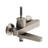 Damixa 291000200 Arc, смеситель для ванной и душа, никель