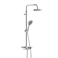 Damixa 947730000 Apollo душевая система с ванно-душевым смесителем-полкой, хром