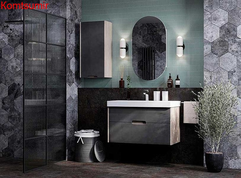 Шкаф подвесной AQUATON Оливия 35 L левый, Грей/Дуб Ойстер (1A254703OLUGL) Шкаф подвесной AQUATON Оливия 35 L левый, Грей/Дуб Ойстер (1A254703OLUGL)