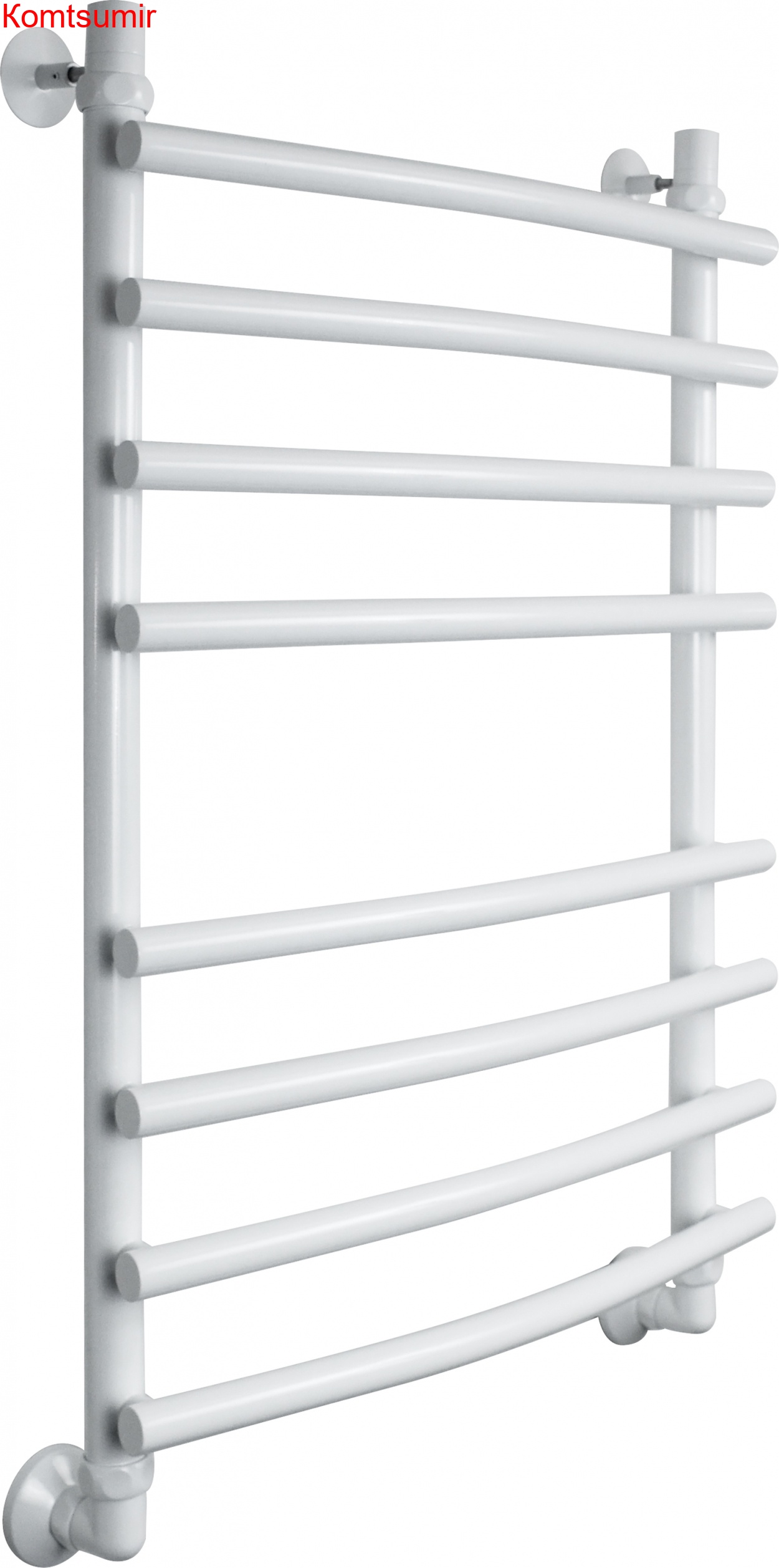 Полотенцесушитель водяной Двин R primo 80/50 1"-3/4"-1/2" белый