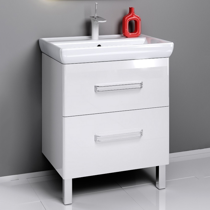 Тумба с раковиной Aqwella Нео 70