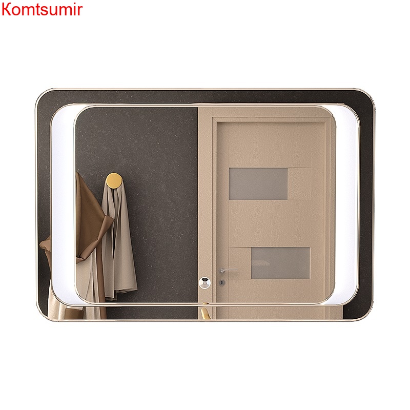 Зеркало AZARIO Alberto 800*550, влагостойкое с подсветкой и гравировкой Зеркало AZARIO Alberto 800*550, влагостойкое с подсветкой и гравировкой