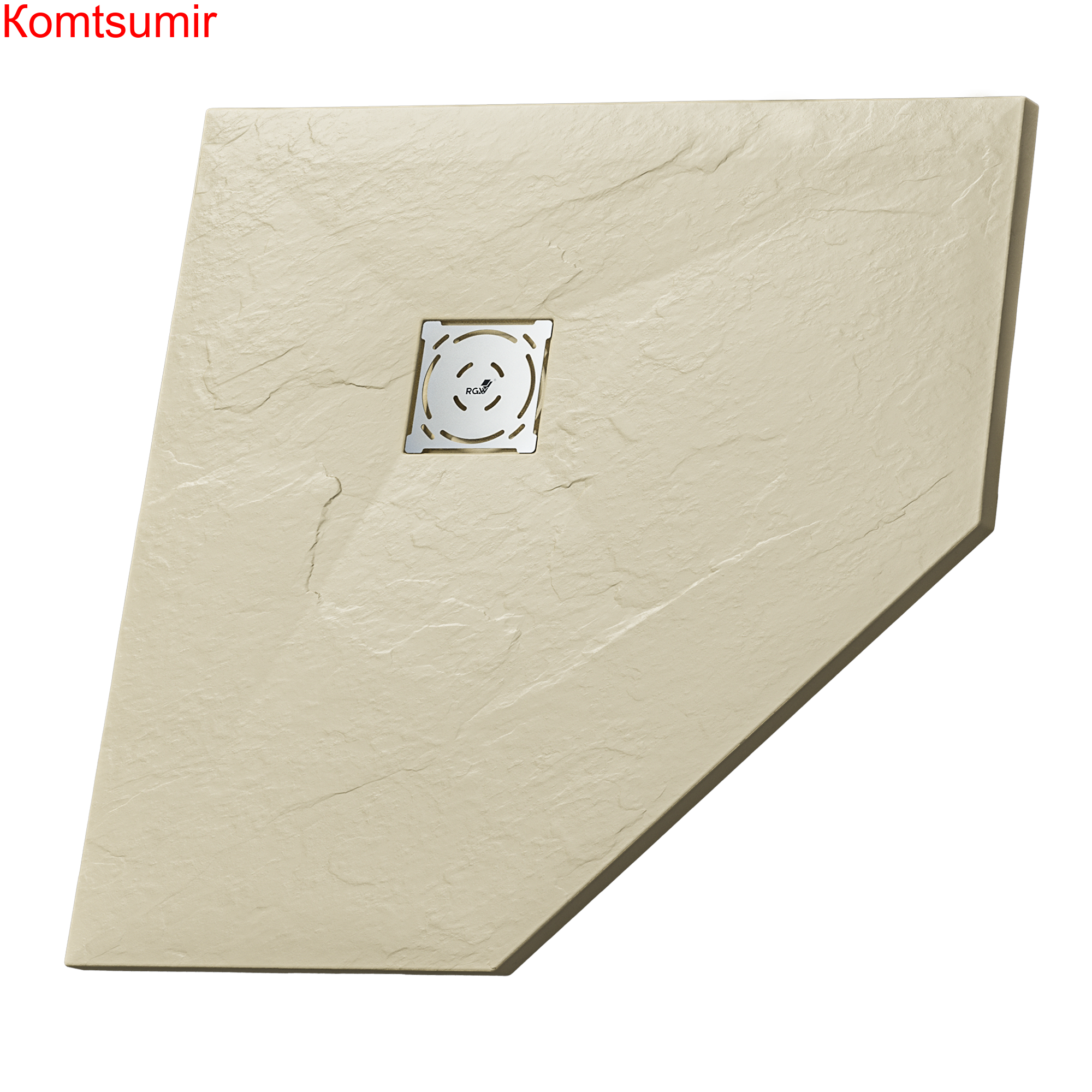 Душевой поддон трапеция RGW ST/T-Be Бежевый 900x900 Душевой поддон трапеция RGW ST/T-Be Бежевый 900x900