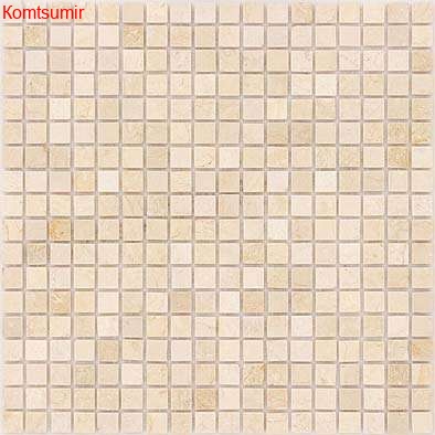 Мозаика Caramelle Mosaic Botticino POL 15x15x7 Мозаика Caramelle Mosaic Botticino POL 15x15x7
