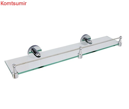 WasserKRAFT Rhein K-6244 Полка стеклянная с бортиком