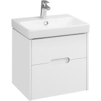 Тумба под раковину Aquaton Оливия 55 подвесная, цвет белый матовый (1A254201OL010)