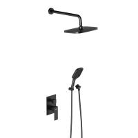 Damixa 953520300 Gala встраиваемая душевая система  с ванно-душевым смесителем, чёрный