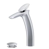 AM.PM F70A92200 Spirit V2.0 смеситель д/умывальника высокий с д/к, хром, шт