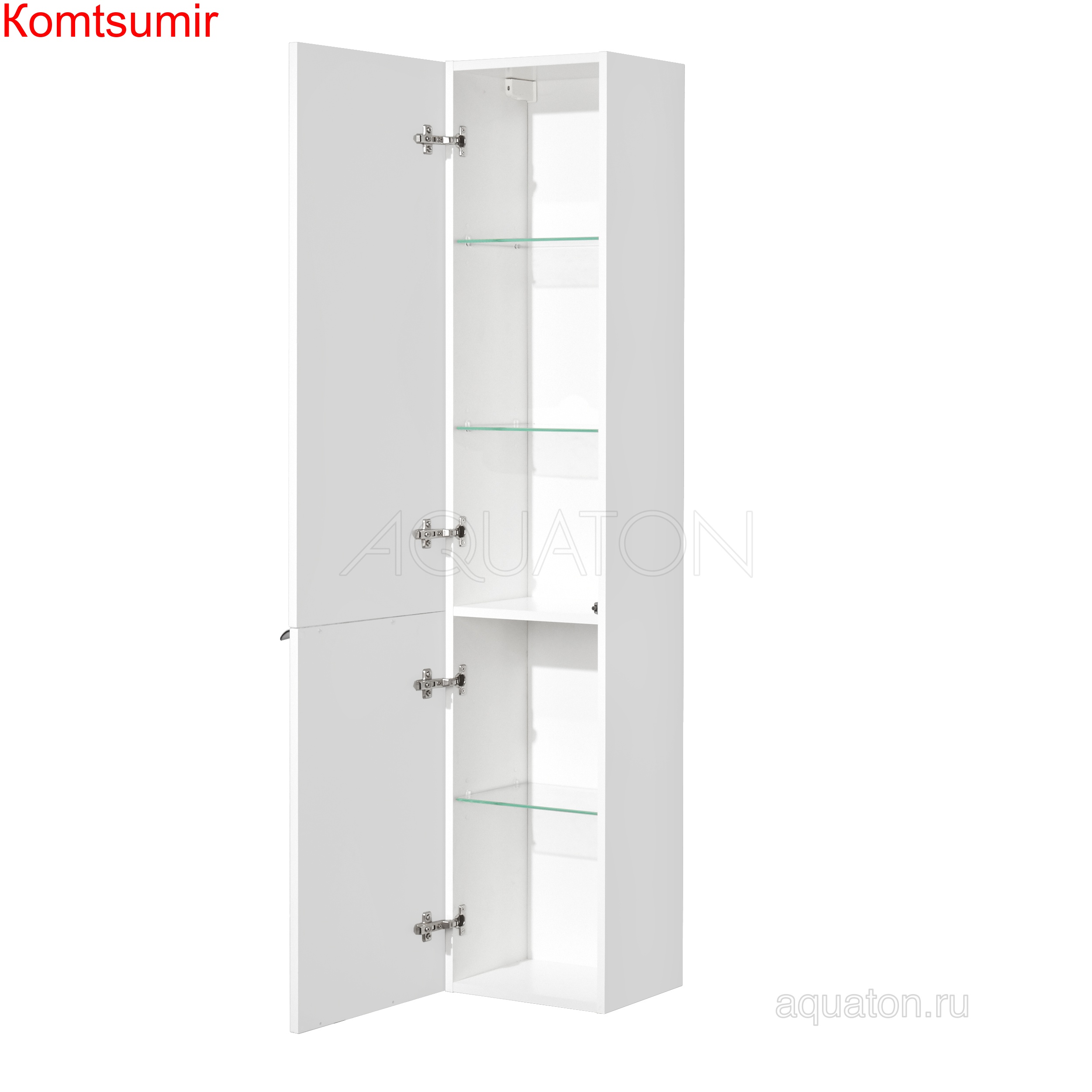 Пенал подвесной AQUATON Беверли левая, белый (1A235403BV01L)