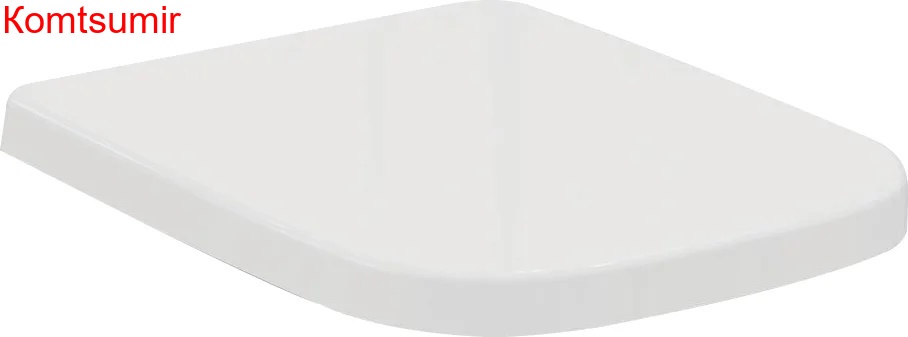 Сиденье с крышкой для унитаза Ideal Standard i.life B с функцией плавного закрытия, дюропласт, металлические шарниры, легкосъемное (T468301)