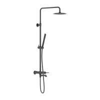 Damixa 936740300 Scandinavian Pure душевая система с ванно душевым смесителем, чёрный