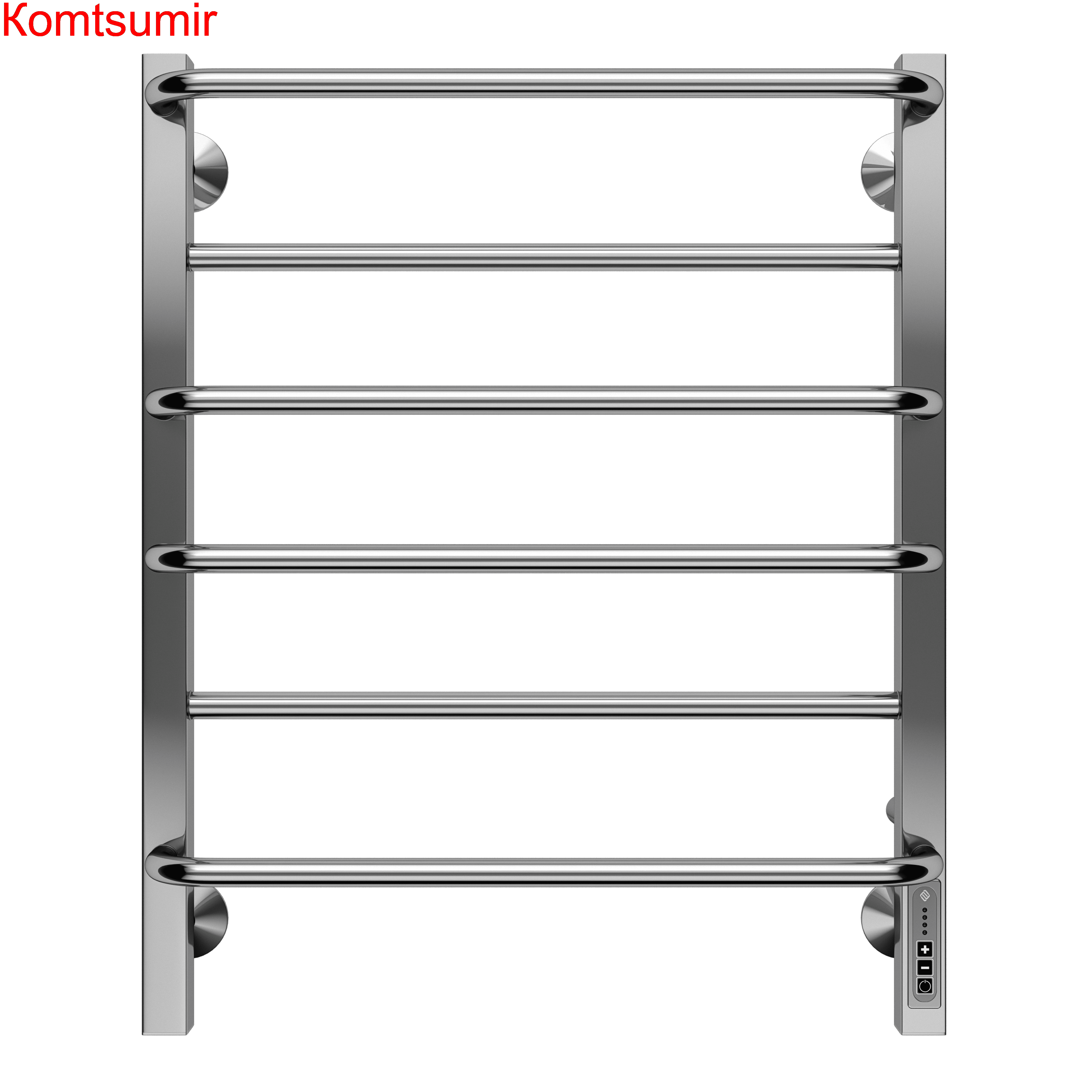 Евромикс квадро П6 500х650 Электро (quick touch) Полотенцесушитель  TERMINUS