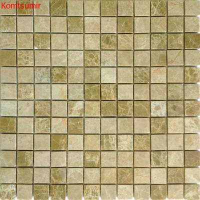Мозаика Caramelle Mosaic Emperador Light MAT 23x23х4 Мозаика Caramelle Mosaic Emperador Light MAT 23x23х4