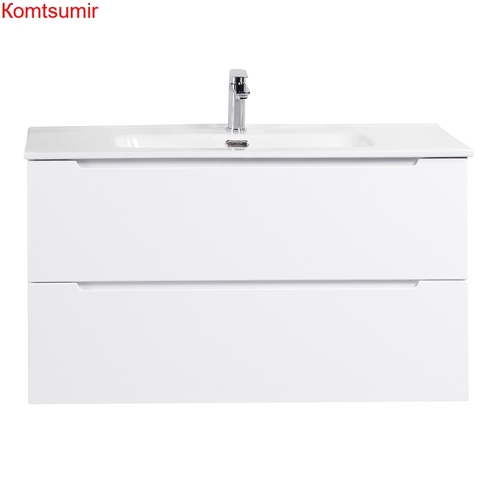 База под раковину подвесная BelBagno ETNA-900-2C-SO-BL-P Bianco Lucido