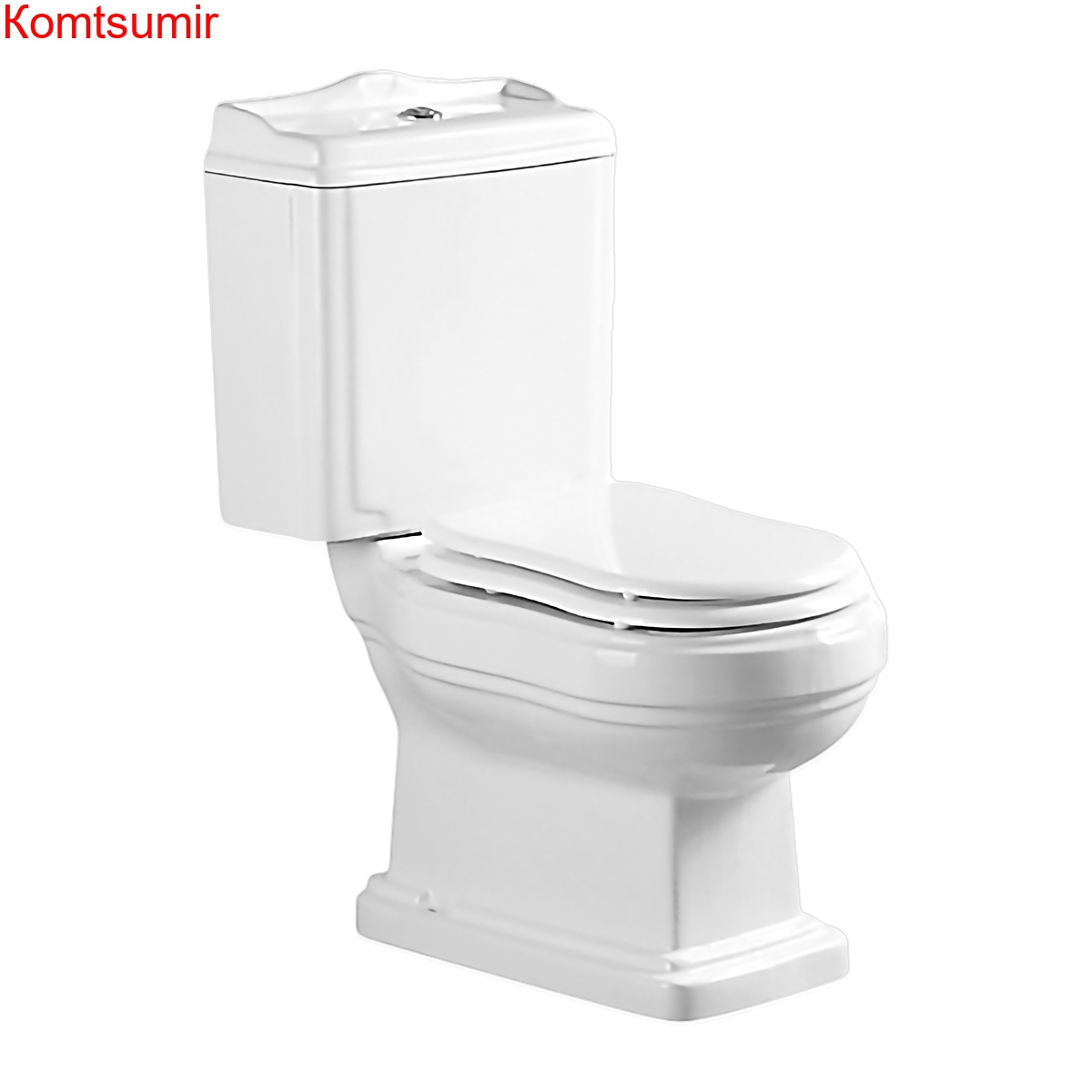 Унитаз напольный Azario LORETTI 680х430х850 в комплекте с сиденьем полипропилен микролифт (AZ-239)