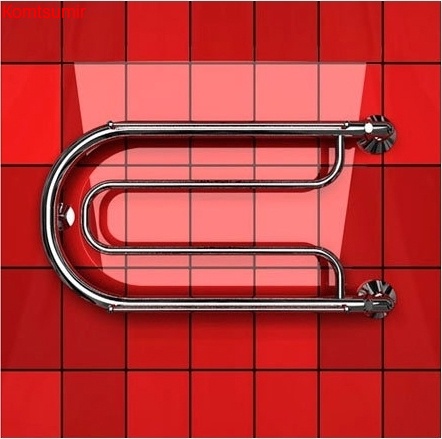 Полотенцесушитель водяной Двин B 32/80 1 - 1/2 с полкой