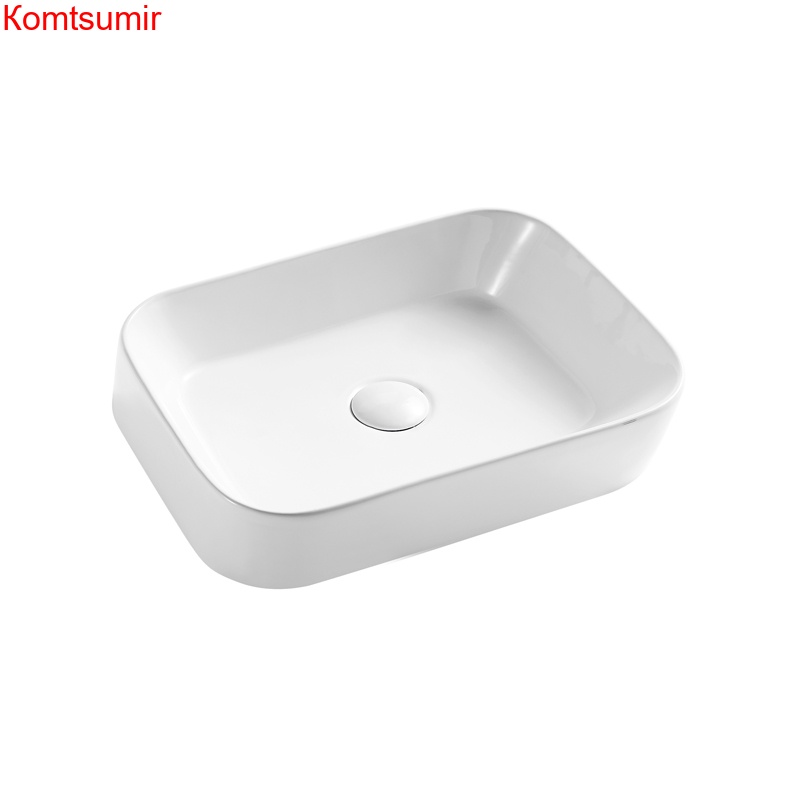 Раковина Azario, 500* 385*120 мм., накладная, белая (AZ-2242)