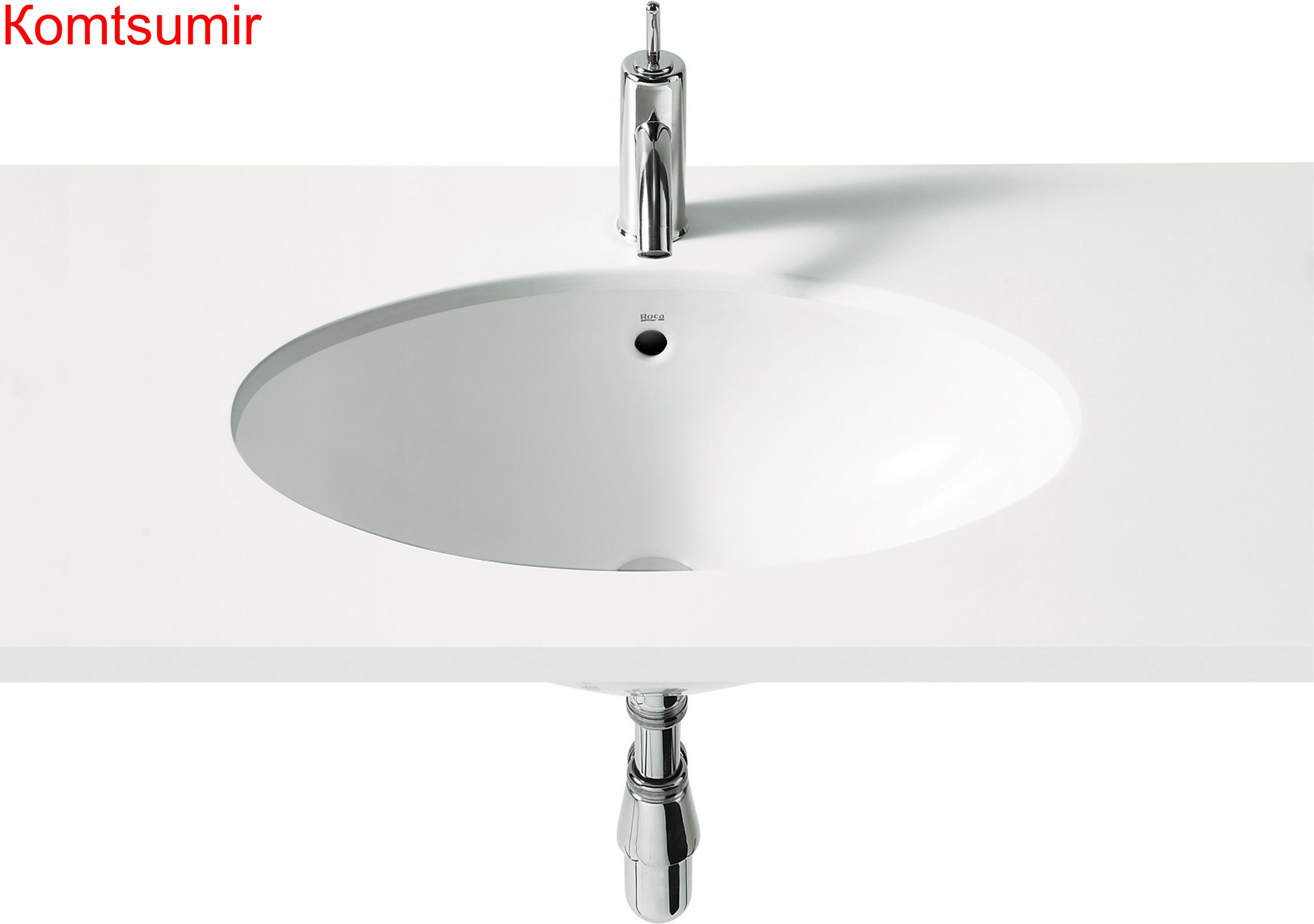 Раковина встраиваемая снизу Roca BERNA 42х50х18, керамика, цвет Белый (7.3278.7.100.1)