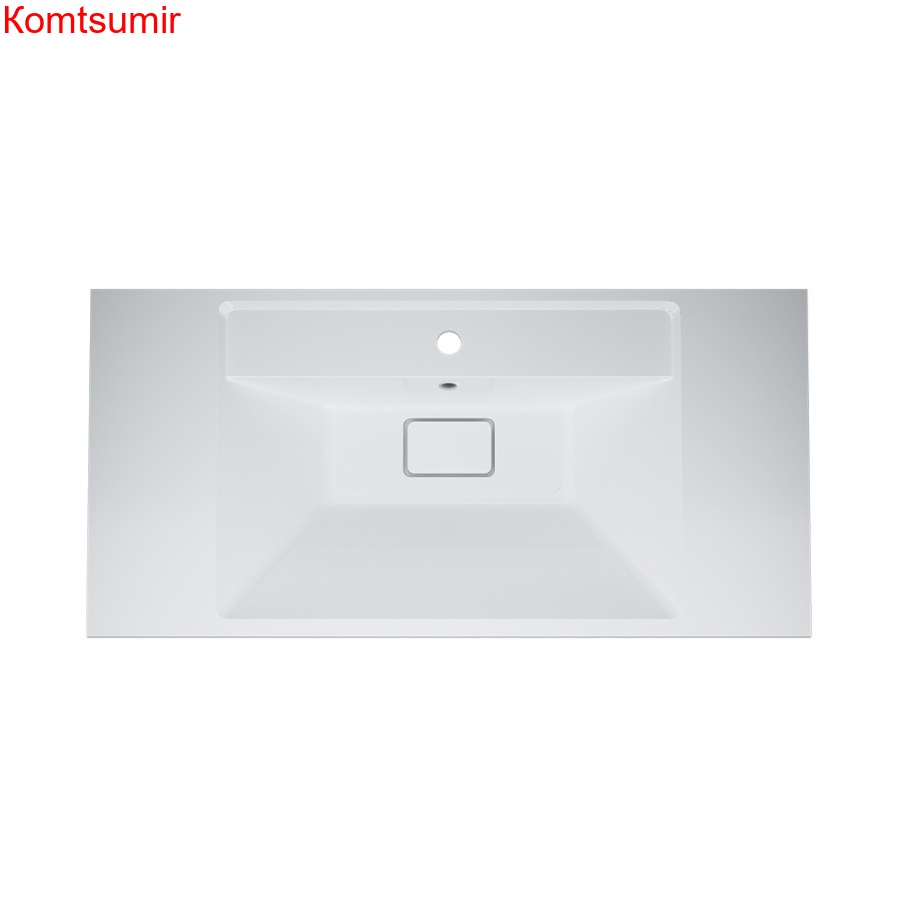 M50AWPX1001WG Inspire V2.0, раковина мебельная , искусственный мрамор, со сливом-переливом, 100 см