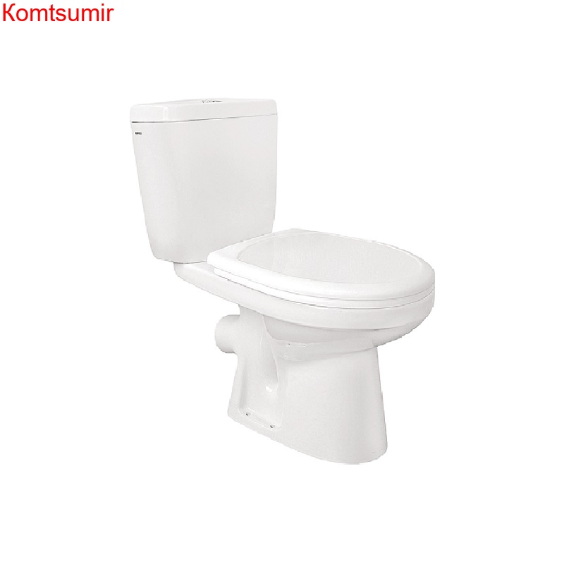 Унитаз-компакт "Анимо" прямой (эконом: 1-реж., полипроп)