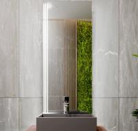 Зеркало Strong с диммируемой подсветкой и бесконтактным включателем Зеркало Strong с диммируемой подсветкой и бесконтактным включателем