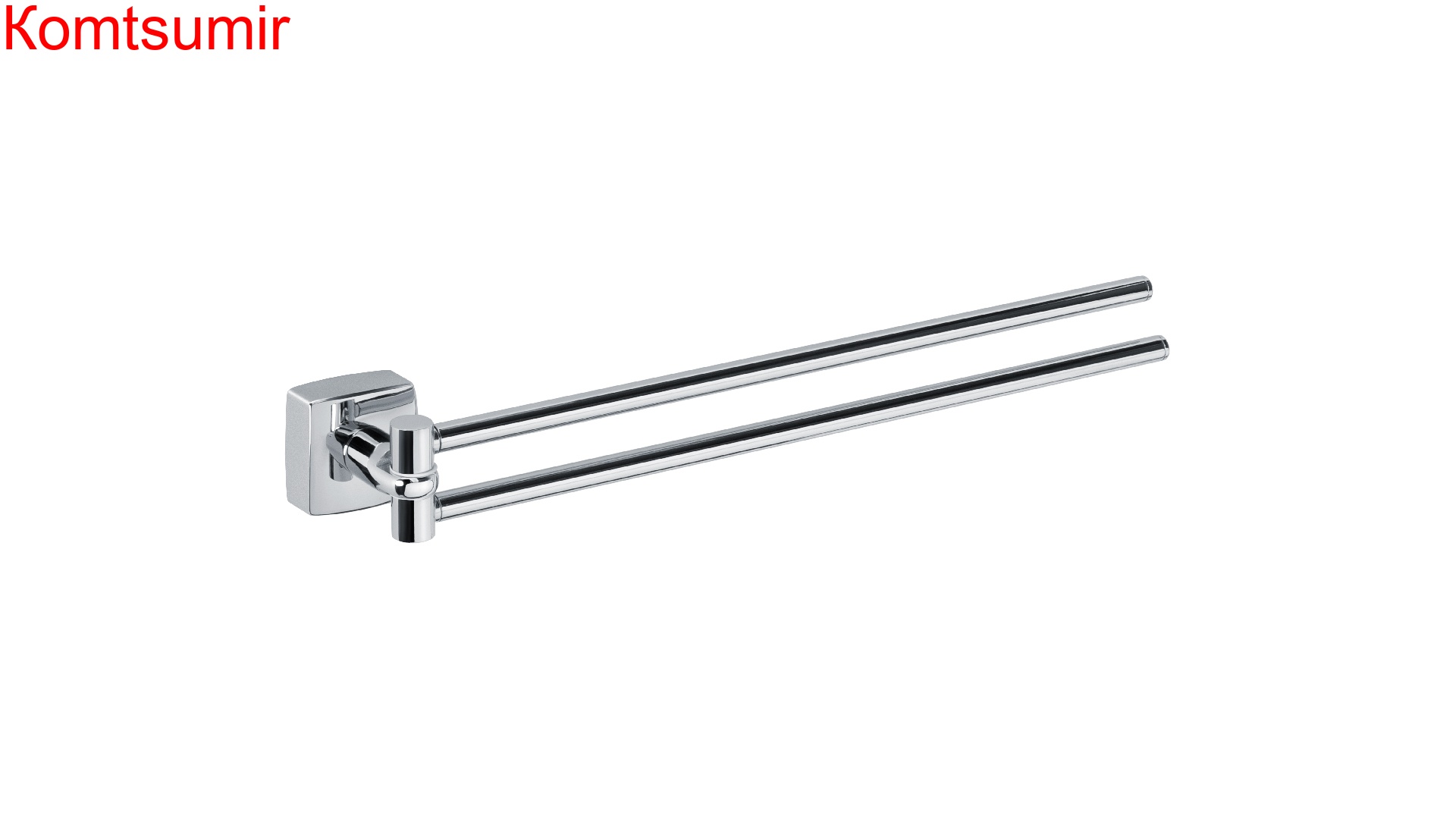 Полотенцедержатель рога 2-ой Fixsen Kvadro FX-61302A