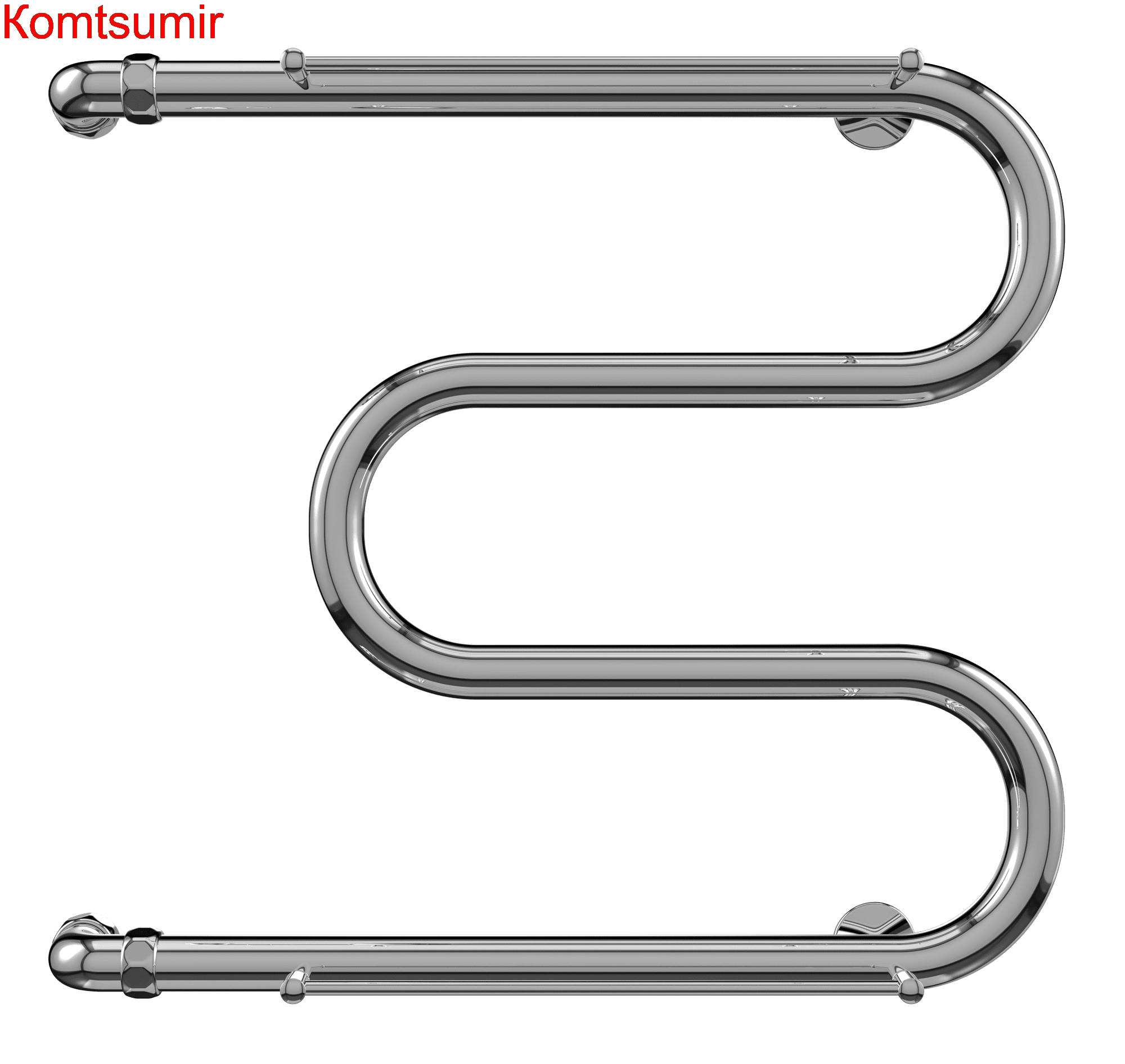 М-обр с/п AISI 32х2 600х600 Полотенцесушитель  TERMINUS